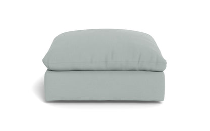 SoCo Ottoman - Peyton Light Blue