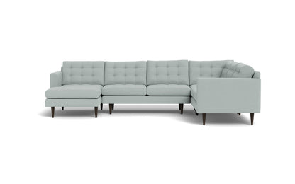 Wallace 131" Corner Sectionals w. Left Chaise - Peyton Light Blue