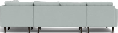Wallace 131" Corner Sectionals w. Left Chaise - Peyton Light Blue