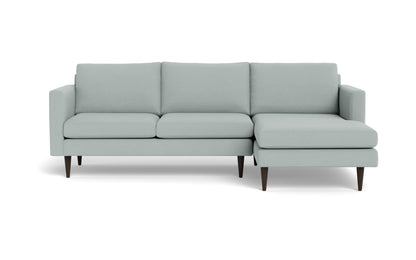 Wallace 98" Untufted Right Chaise Sectional - Nepal Pebble
