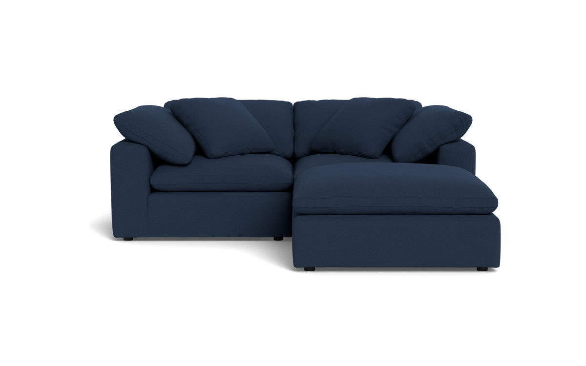 Fluffy 2 Piece Sofa w/Otto - Peyton Navy