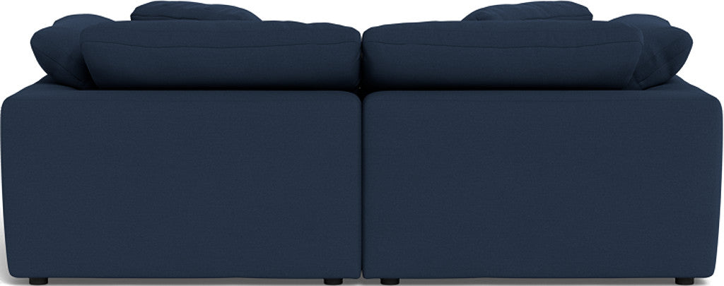 Fluffy 2 Piece Sofa w/Otto - Peyton Navy