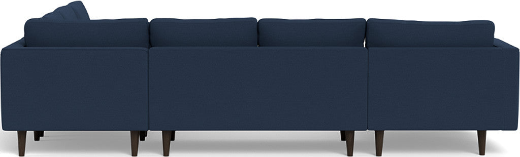 Ladybird 133" Corner Sectional with Left Chaise - Peyton Navy