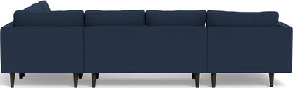 Ladybird 133" Corner Sectional with Left Chaise - Peyton Navy