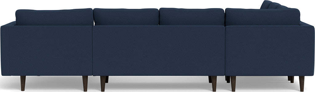 Ladybird 133" Corner Sectionals w. Right Chaise - Peyton Navy