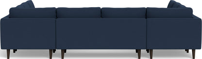 Ladybird 134" U Sectional - Peyton Navy