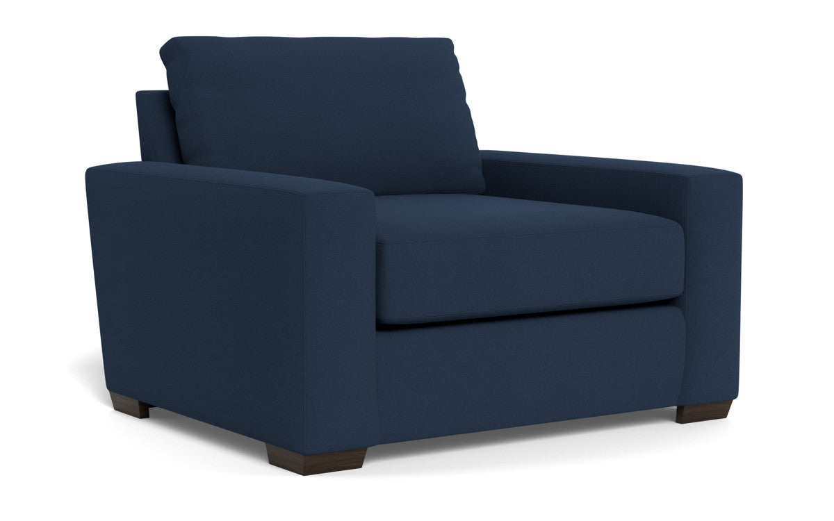 Mas Mesa 52" Deep Arm Chair - Peyton Navy