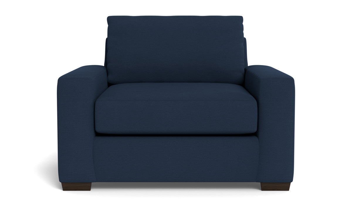 Mas Mesa 52" Deep Arm Chair - Peyton Navy