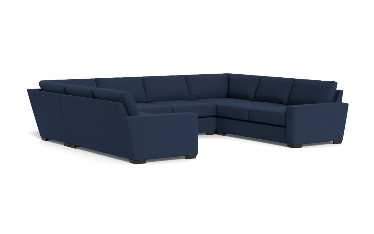 Mas Mesa 166" Deep Condo U Sectional - Peyton Navy