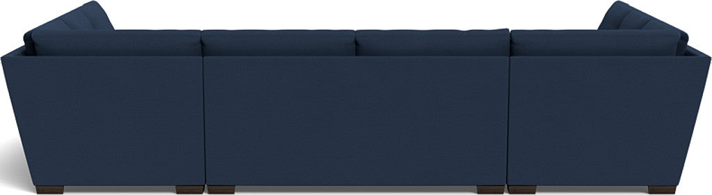 Mas Mesa 166" Deep Condo U Sectional - Peyton Navy