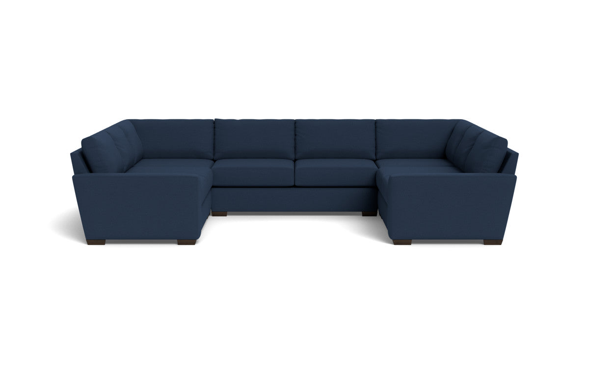 Mas Mesa 166" Deep Condo U Sectional - Peyton Navy