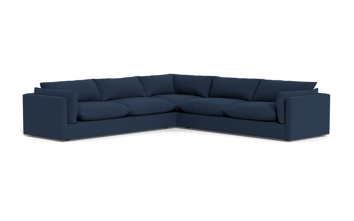 SoCo 124" Corner Sectional - Peyton Navy