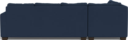 Track 121" Left Chaise Sectional - Peyton Navy