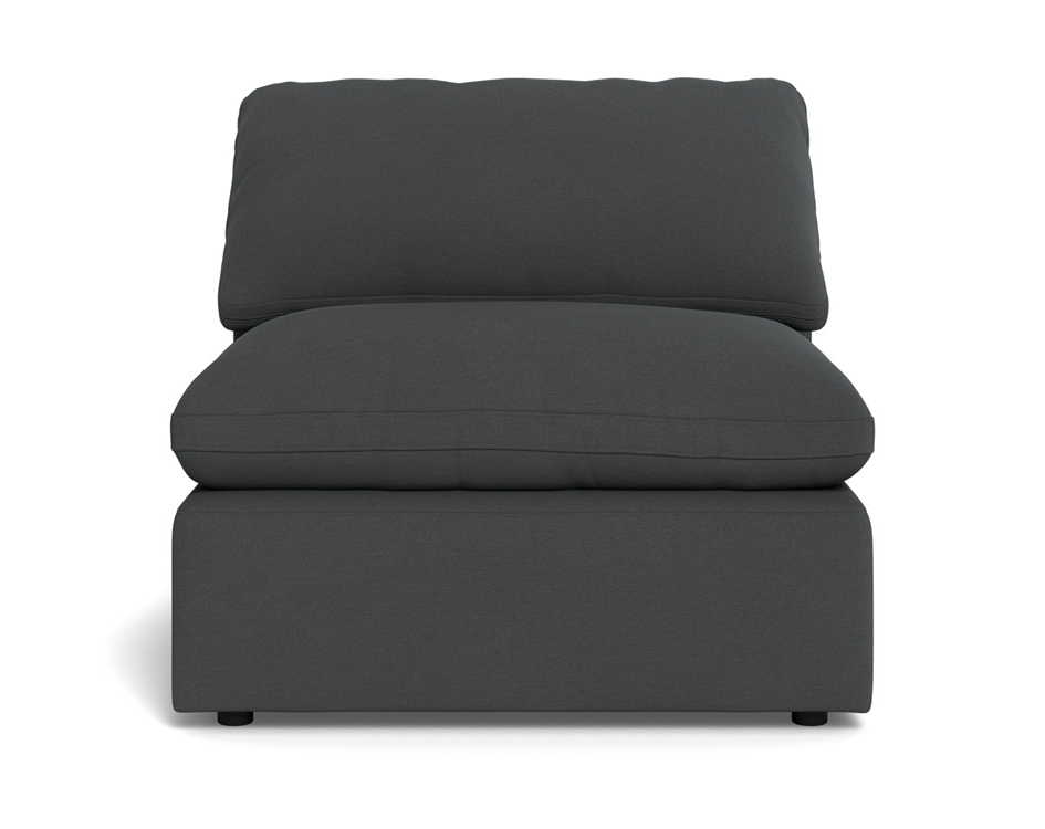 Fluffy Small Armless Chair - Peyton Pepper