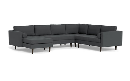 Ladybird 133" Corner Sectional with Left Chaise - Peyton Pepper