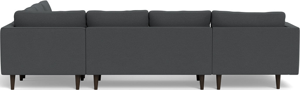 Ladybird 133" Corner Sectional with Left Chaise - Peyton Pepper