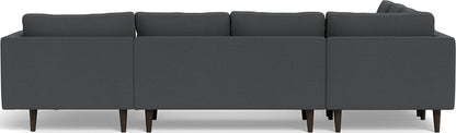 Ladybird 133" Corner Sectionals w. Right Chaise - Peyton Pepper