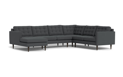 Wallace 131" Corner Sectionals w. Left Chaise - Peyton Pepper