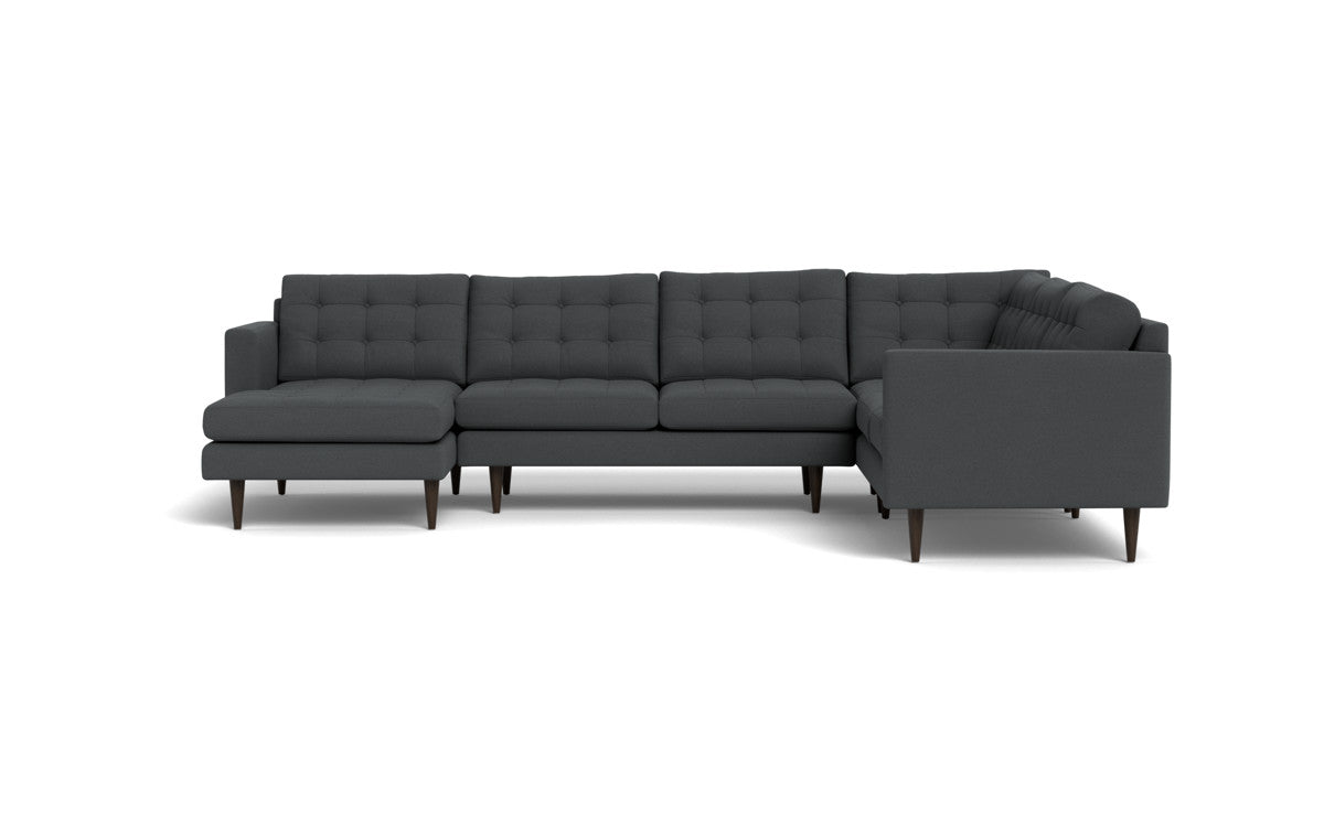 Wallace 131" Corner Sectionals w. Left Chaise - Peyton Pepper