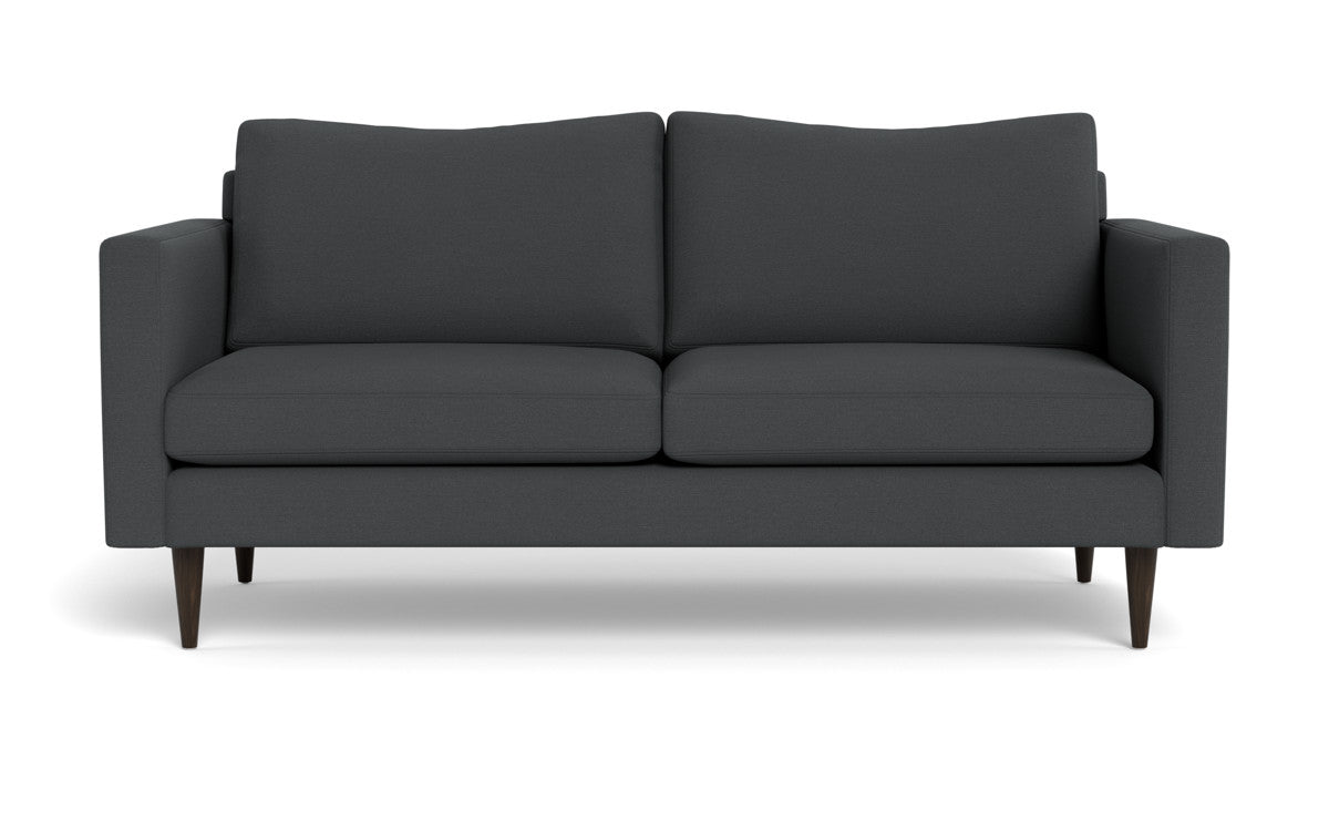 Wallace 74" Untufted Apartment Sofa - Peyton Pepper