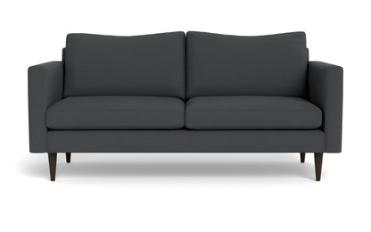 Wallace 74" Untufted Apartment Sofa - Peyton Pepper