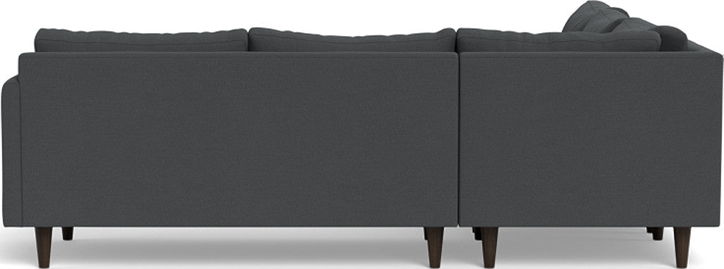 Wallace 102" Untufted Corner Sectional - Peyton Pepper
