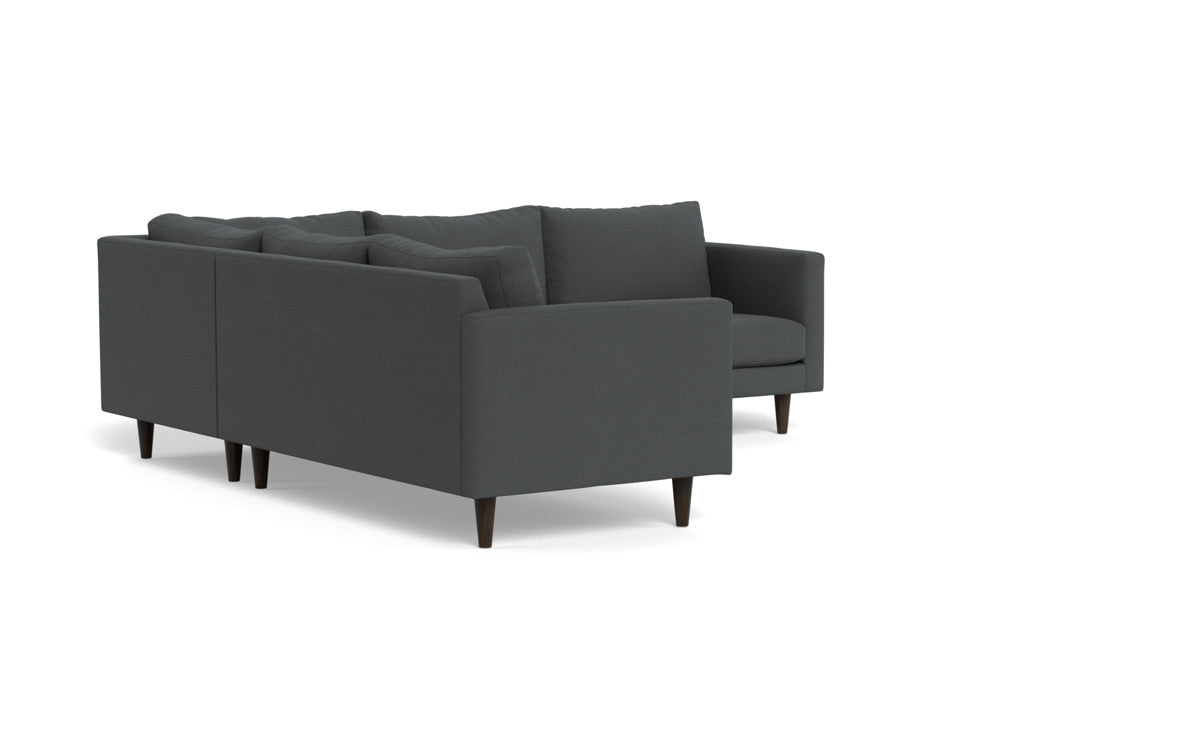 Wallace 102" Untufted Corner Sectional - Peyton Pepper