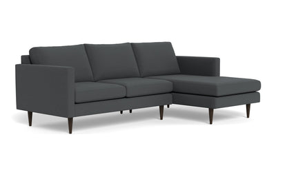 Wallace 98" Untufted Right Chaise Sectional - Peyton Pepper