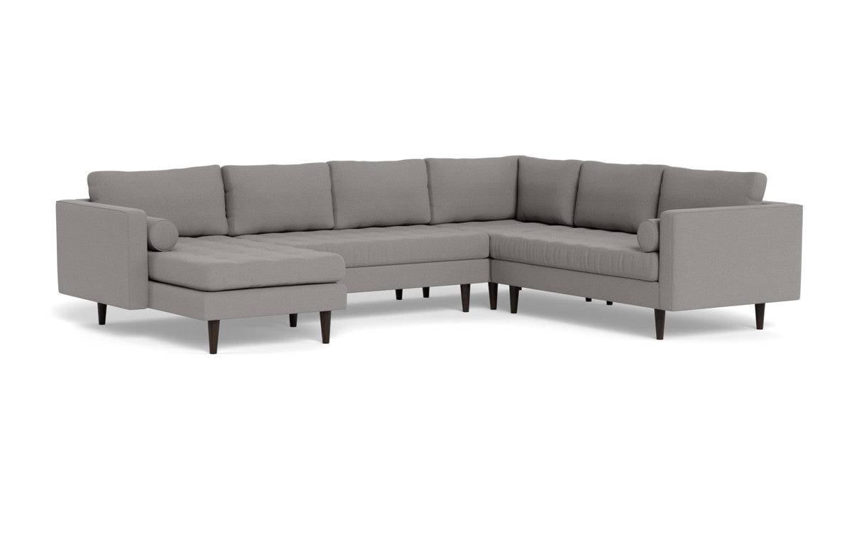 Ladybird 133" Corner Sectional with Left Chaise - Peyton Slate