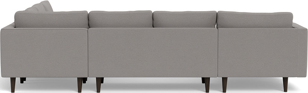 Ladybird 133" Corner Sectional with Left Chaise - Peyton Slate