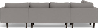 Ladybird 133" Corner Sectionals w. Right Chaise - Peyton Slate