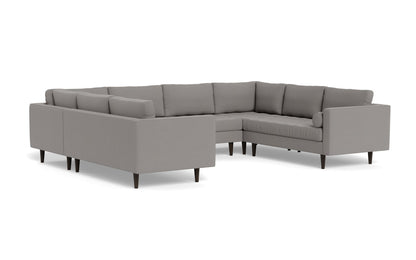 Ladybird 134" U Sectional - Peyton Pepper