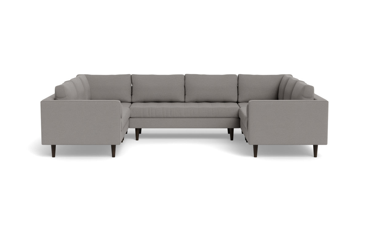 Ladybird 134" U Sectional - Peyton Slate