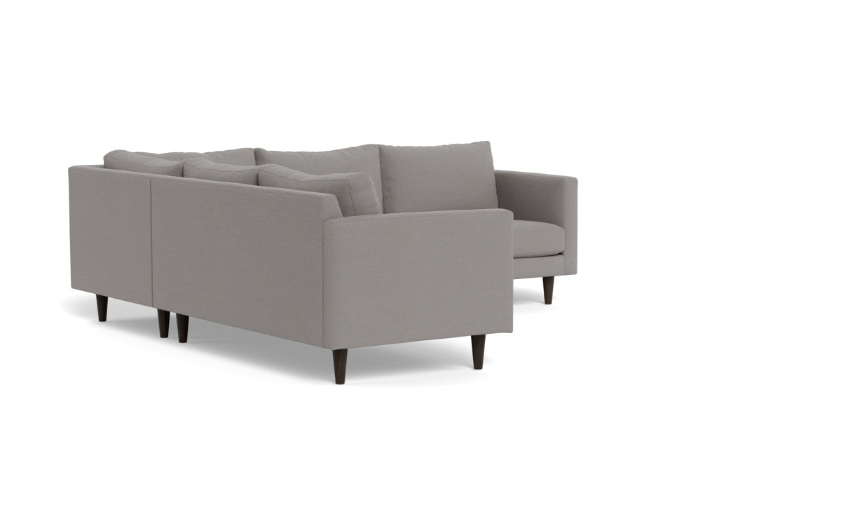 Wallace 102" Untufted Corner Sectional - Peyton Slate