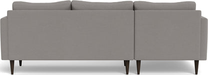 Wallace 98" Untufted Left Chaise Sectional - Peyton Pepper