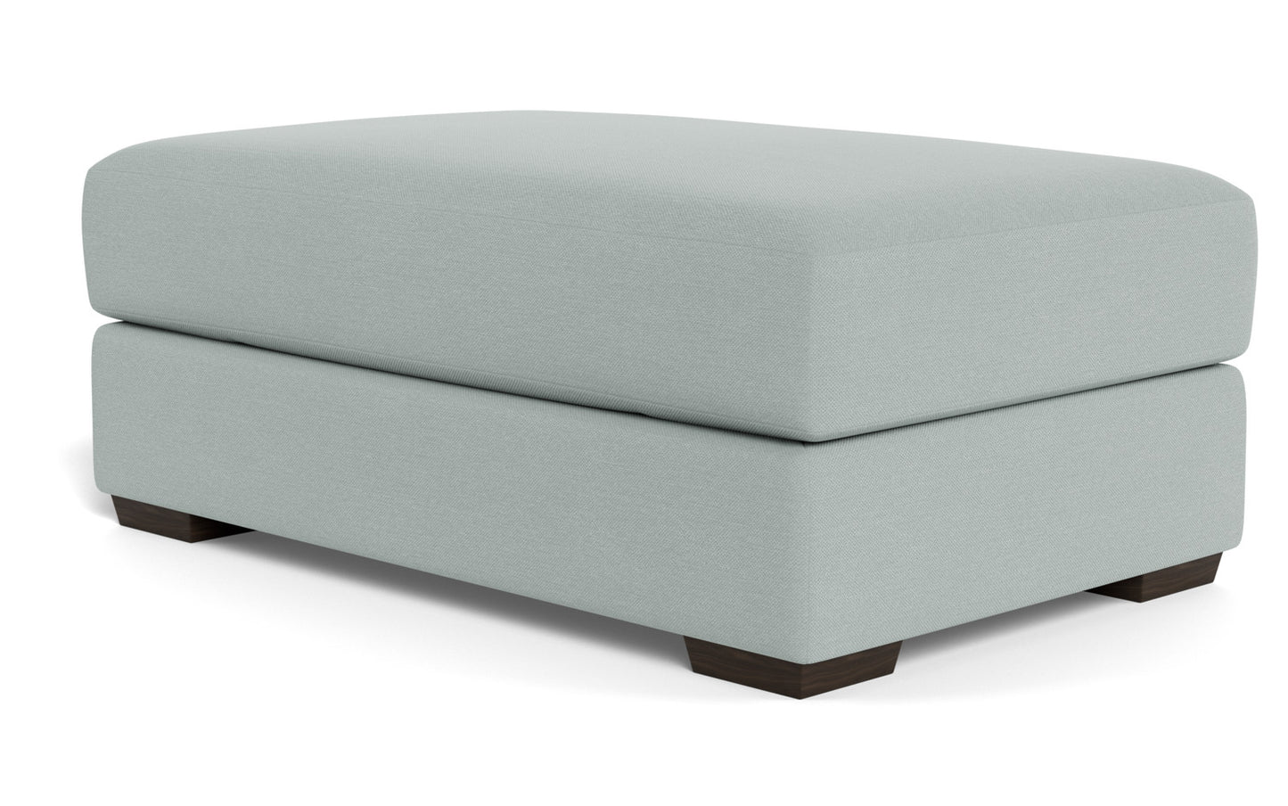 Austonian Ottoman - Peyton Light Blue