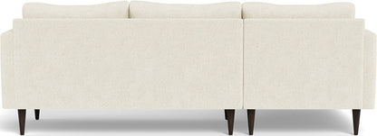 Wallace 98" Untufted Left Chaise Sectional - Peyton Pepper
