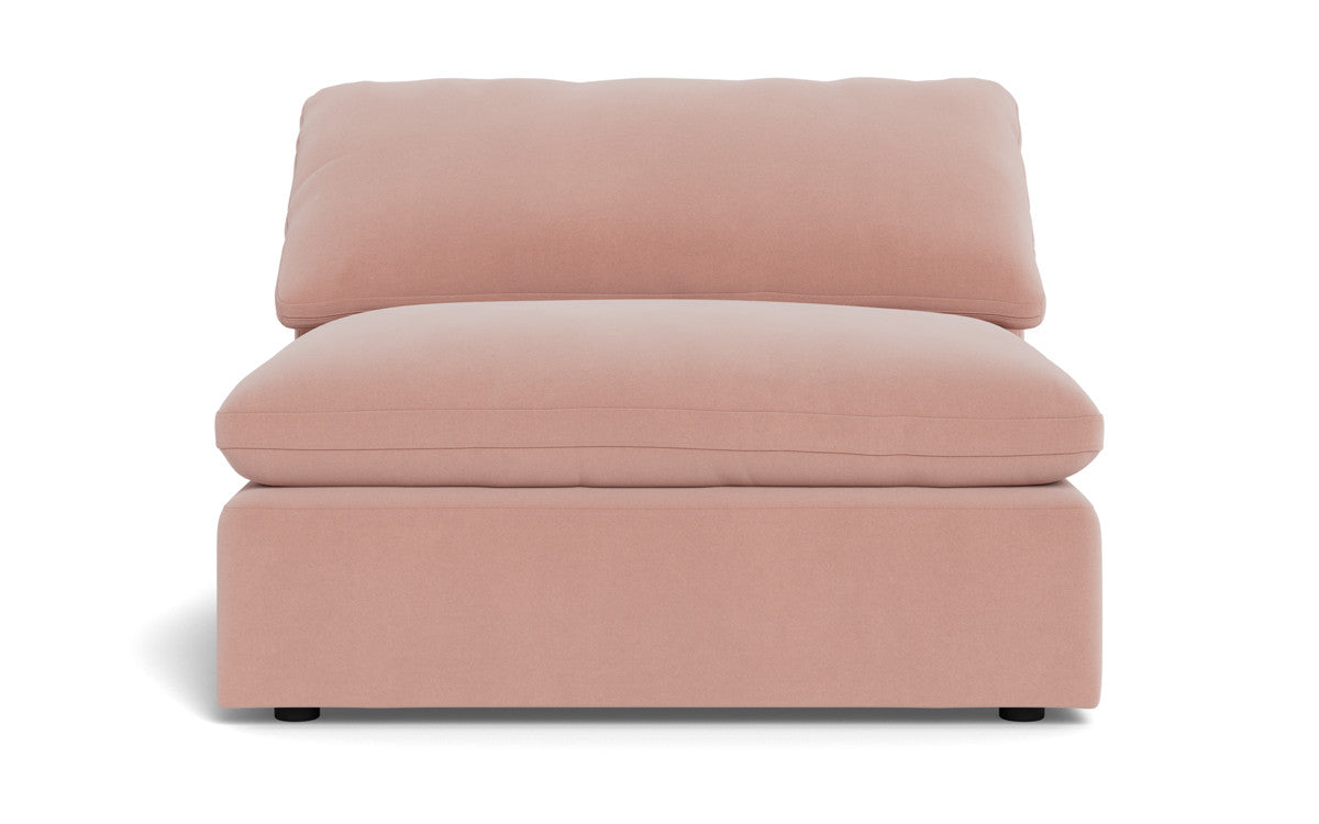 Fluffy Armless Chair - Superb Blush