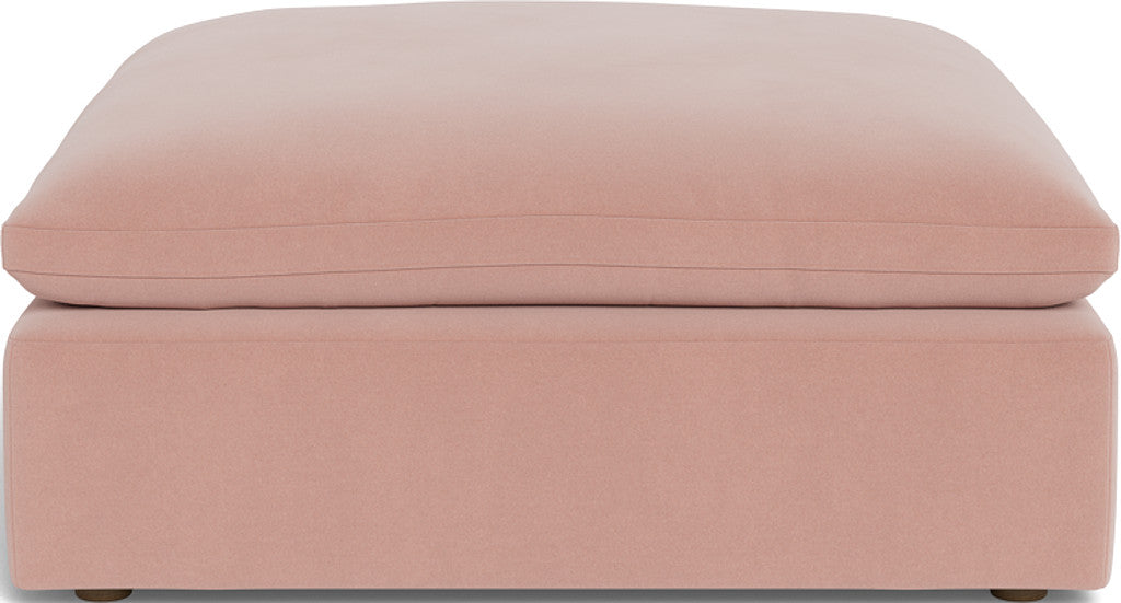 Fluffy Ottoman - Superb Blush