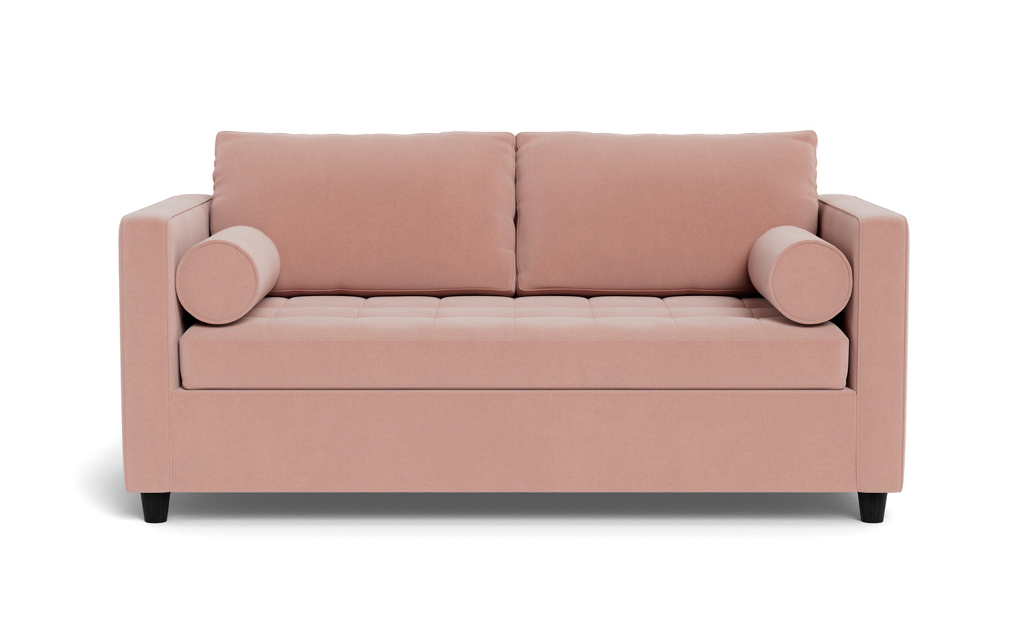 Ladybird 72" Full Sleeper Loveseat Superb Blush Quick Ship -