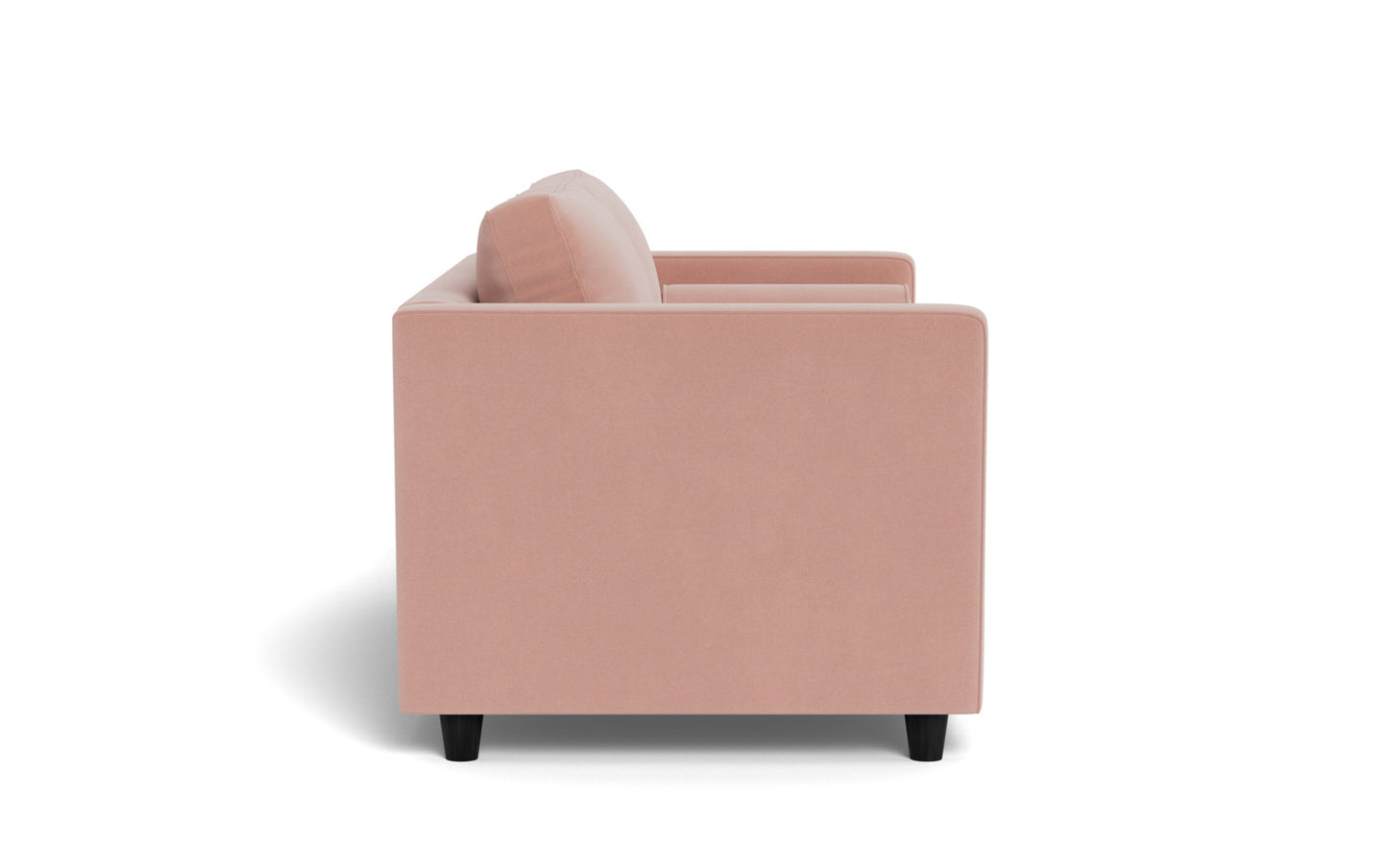 Ladybird 72" Full Sleeper Loveseat Superb Blush Quick Ship -