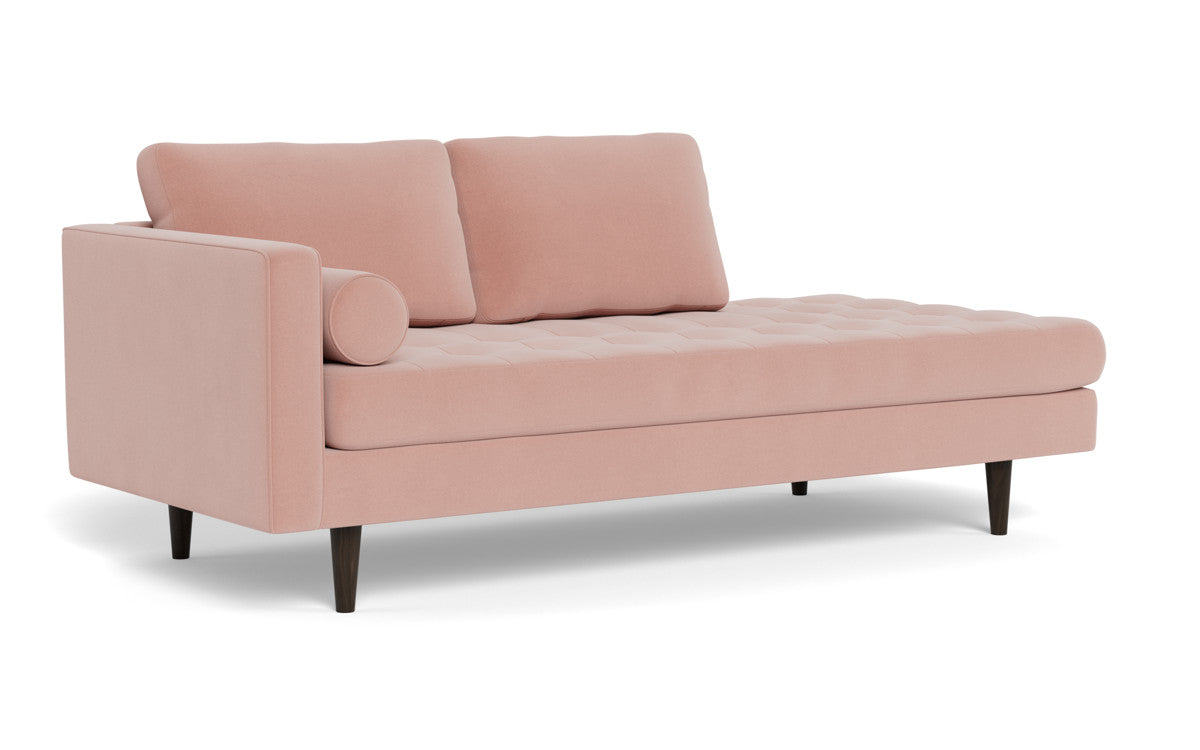 Ladybird 82" LAF Stand Alone Chaise - Superb Blush