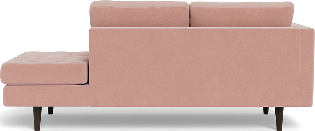 Ladybird 82" LAF Stand Alone Chaise - Superb Blush