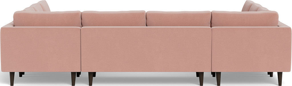 Ladybird 134" U Sectional - Superb Blush