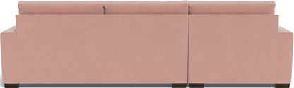 Mas Mesa 123" Deep Left Chaise Sectional - Superb Blush