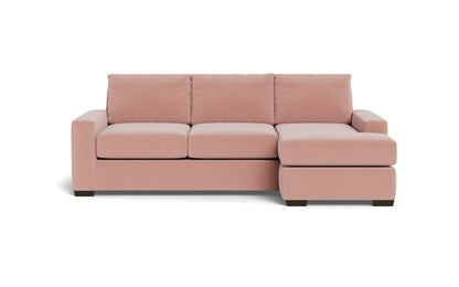 Mas Mesa 101" Deep Reversible Sofa Chaise - Superb Blush