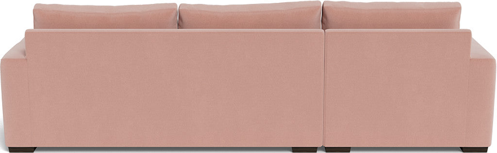 Mesa 123" Left Chaise Sectional - Superb Blush