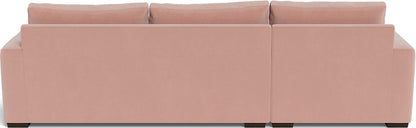 Mesa 123" Left Chaise Sectional - Superb Blush