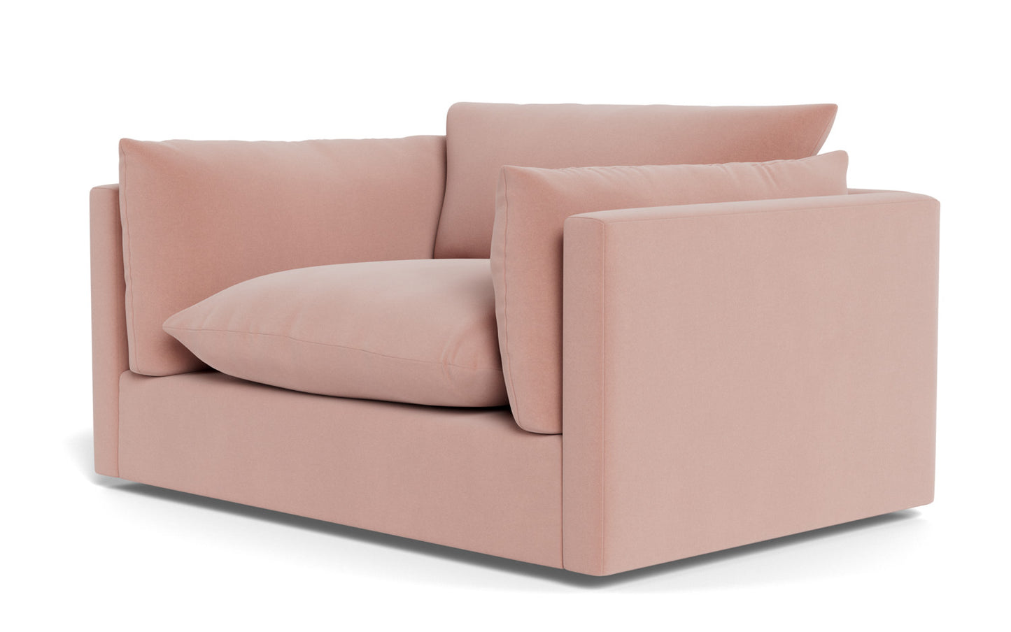 Soco 56" Chair - Superb Blush