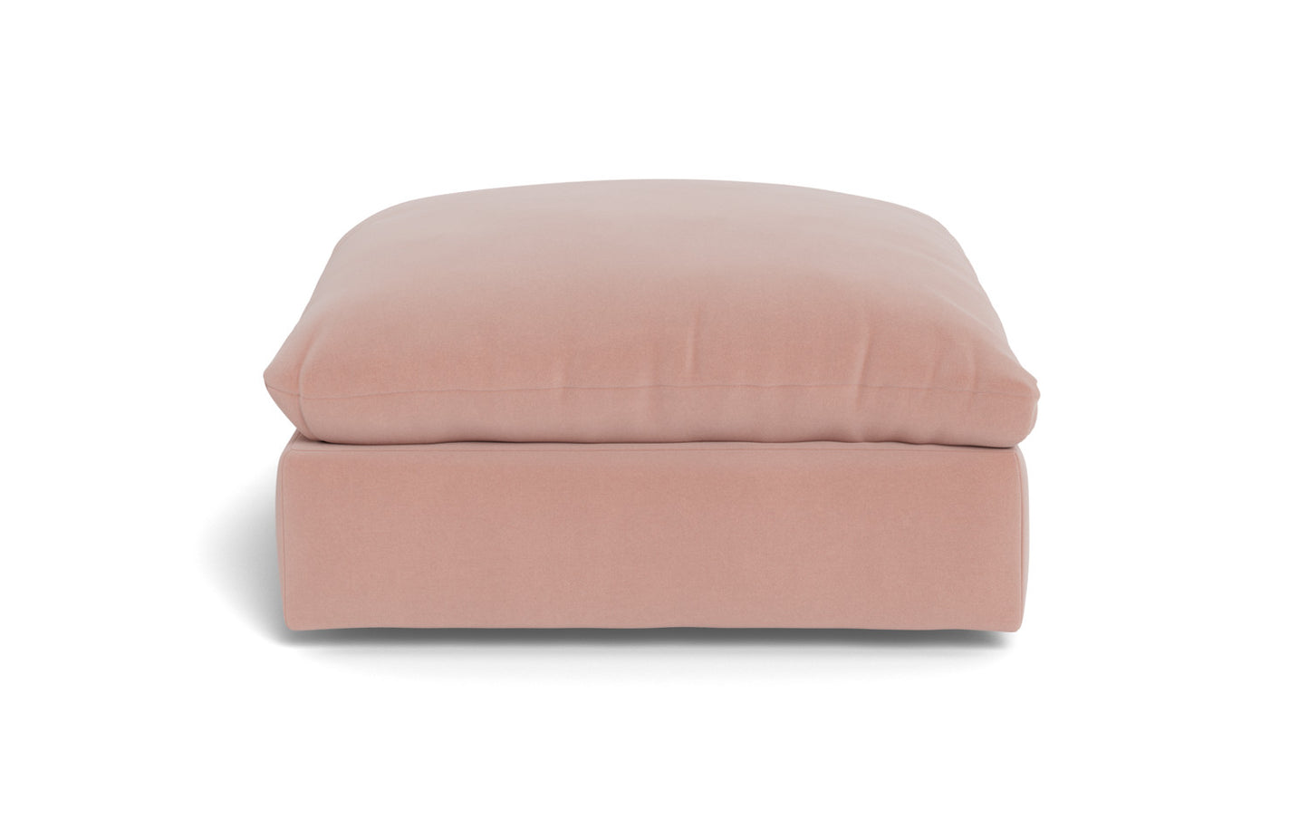 SoCo Ottoman - Superb Blush